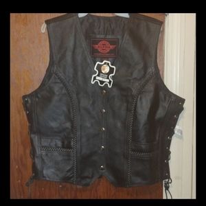 Ladies leather jacket alpha